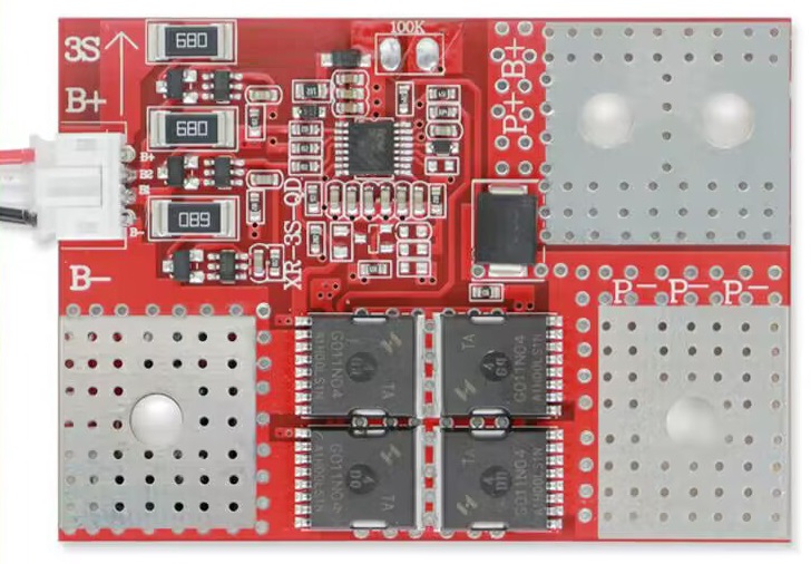3S 35A  Hardware BMS for Motorcycle/Car Starting Battery