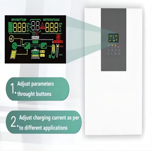 High Frequency Inverter 48V 5.5KW with MPPT and BMS Communication