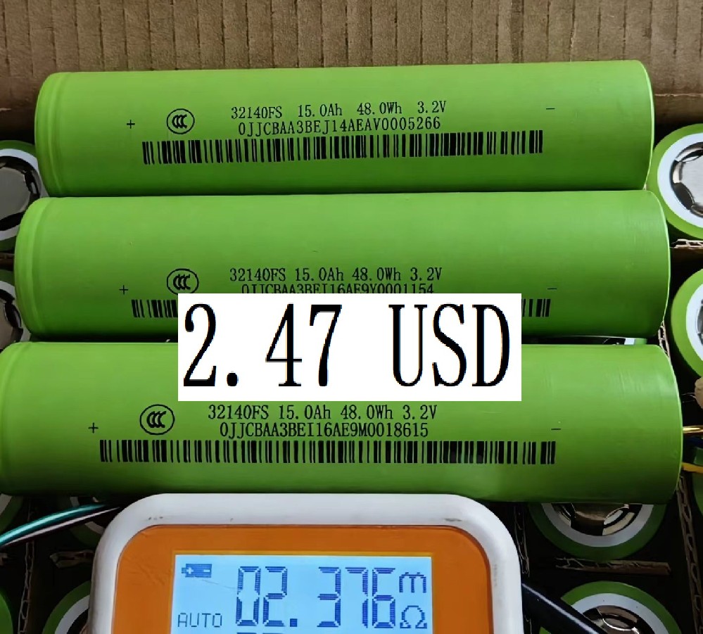 BAK 32140FS 15Ah 3.2V LiFePO₄ Battery