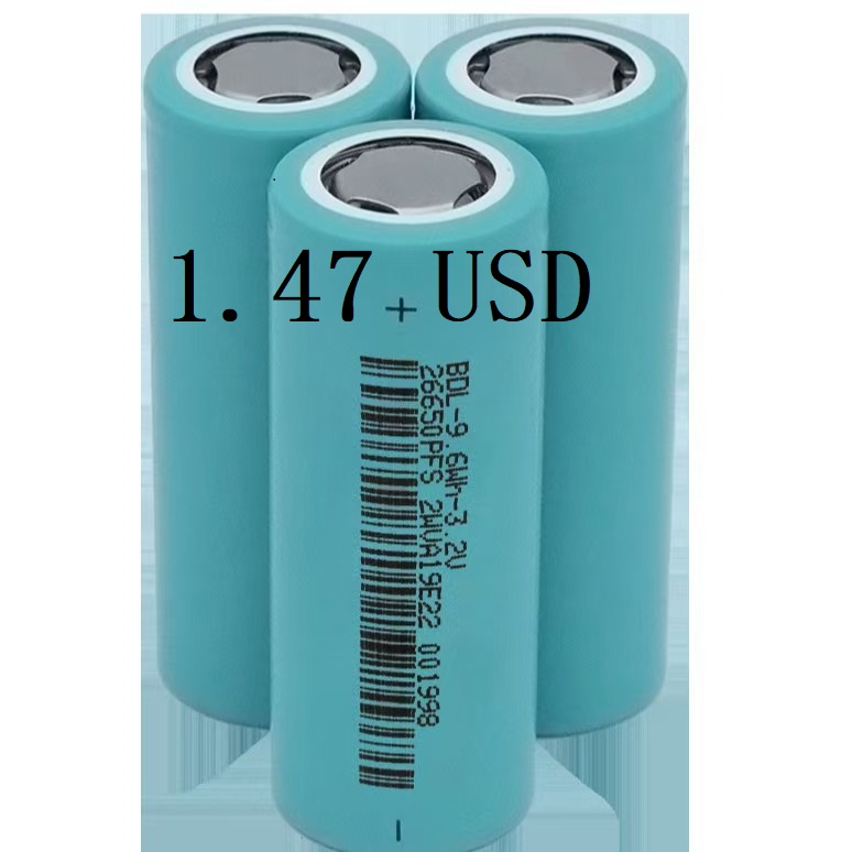 BAK 26650PFS 3000mah LiFePO₄  Battery Cell